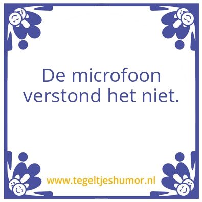 Tegeltje: Hempie