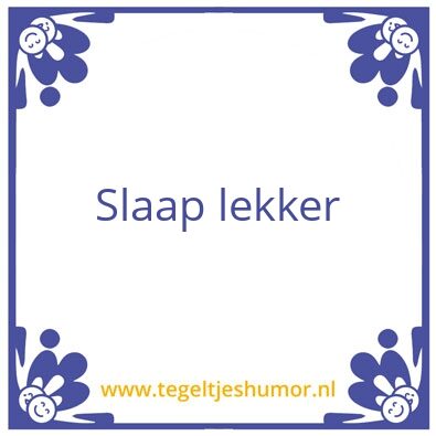 Tegeltje: Annette