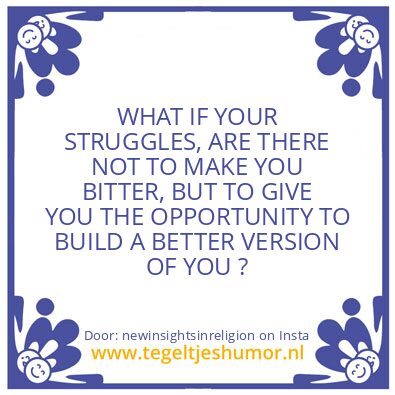 Tegeltje: TRANSFORMATION