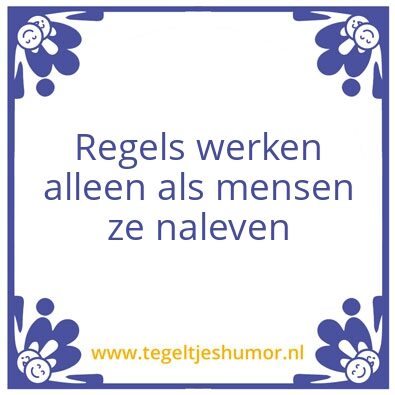 Tegeltje: Mark Rutte