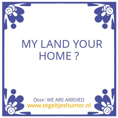 Tegeltje: AL IS WELL