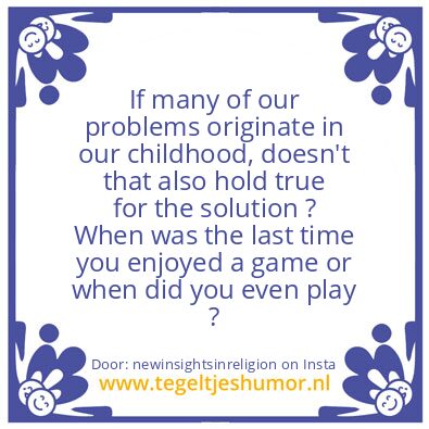 Tegeltje: Play ?