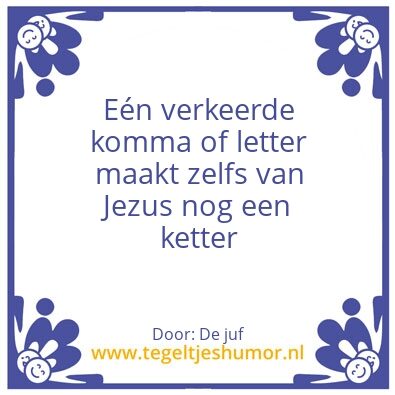 Tegeltje: Taalnazi