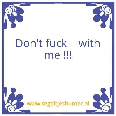 Tegeltje: ikke3