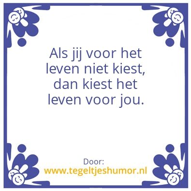 Tegeltje: Tegeltje