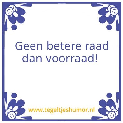 Tegeltje: Quote van Anouk