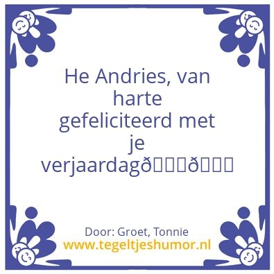 Tegeltje: Gefeulciteerd
