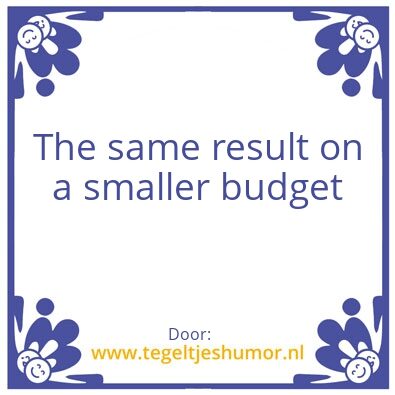 Tegeltje: Tegeltje