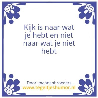Tegeltje: mannenbroeders