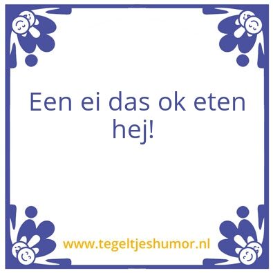 Tegeltje: Opa