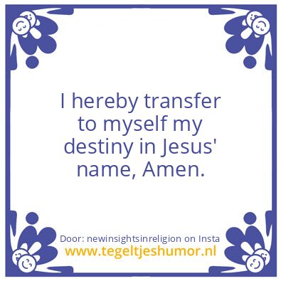 Tegeltje: What do you think about…