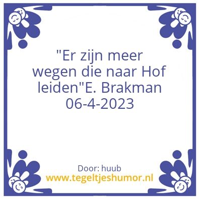 Tegeltje: ed