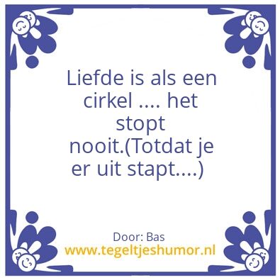 Tegeltje: Liefde