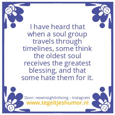 Tegeltje: I have heard