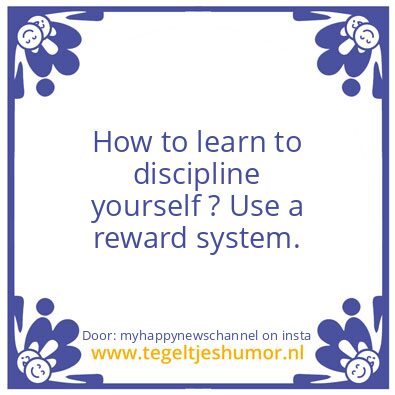Tegeltje: How to learn