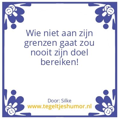 Tegeltje: Doe