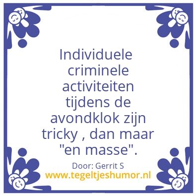Tegeltje: Ik ben Gerrit