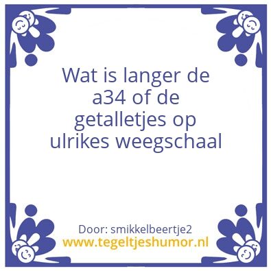 Tegeltje: ulrike