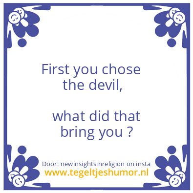 Tegeltje: Now You Know