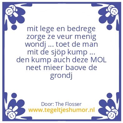 Tegeltje: spreuken