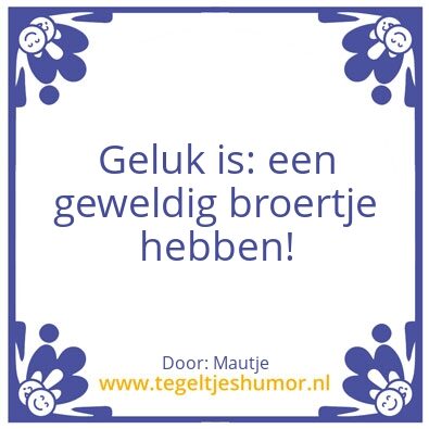 Tegeltje: Familie