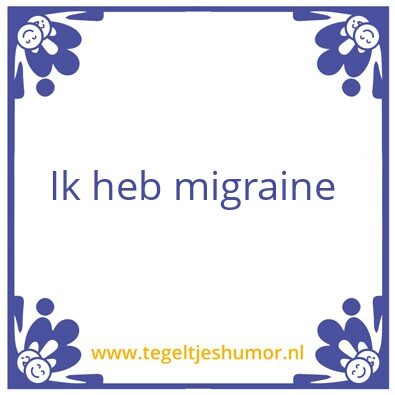 Tegeltje: .