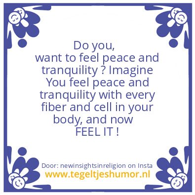 Tegeltje: Jehovah The Creator Loves You.