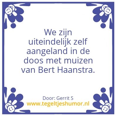 Tegeltje: Ik ben Gerrit