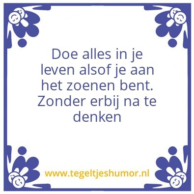 Tegeltje: Victor’s wijsheid