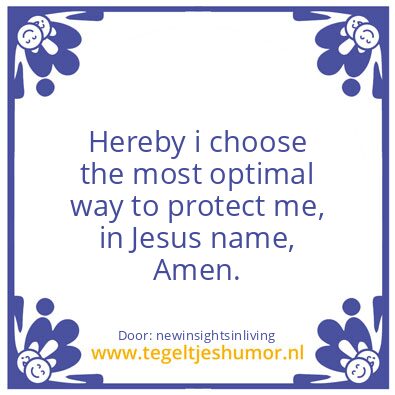 Tegeltje: the most optimal way