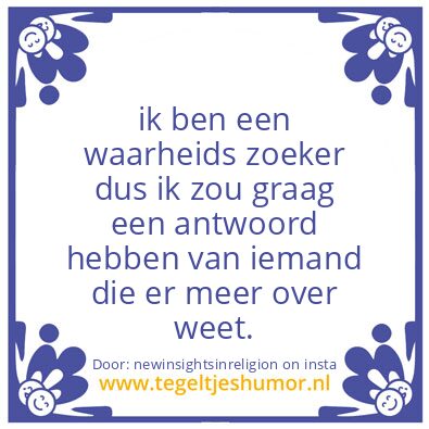 Tegeltje: envy