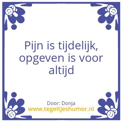 Tegeltje: Quote school