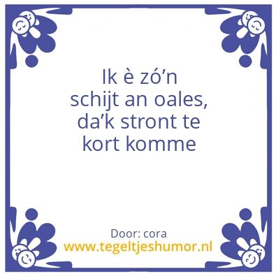 Tegeltje: wc