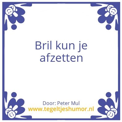 Tegeltje: Peter