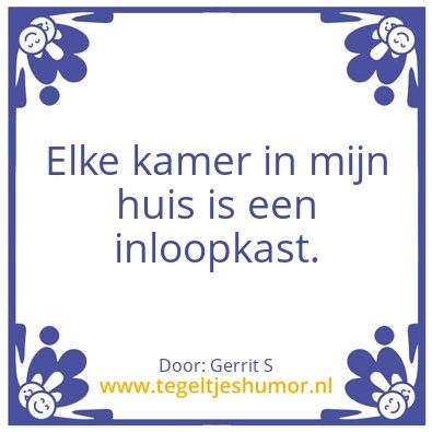 Tegeltje: Ik ben Gerrit