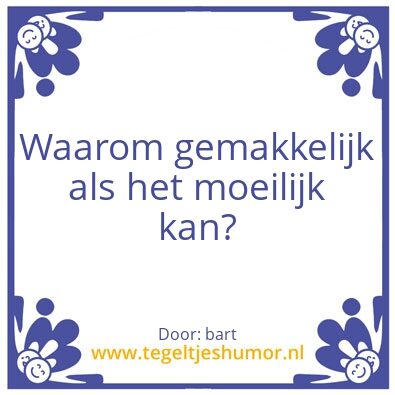 Tegeltje: opleiding