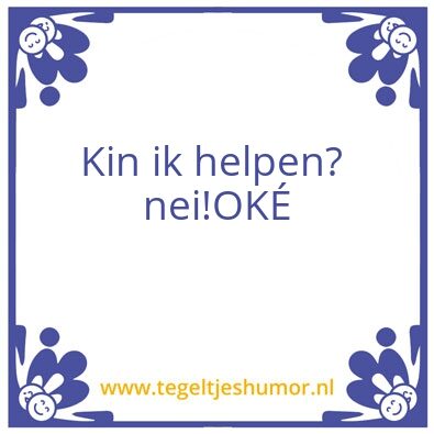 Tegeltje: Jack