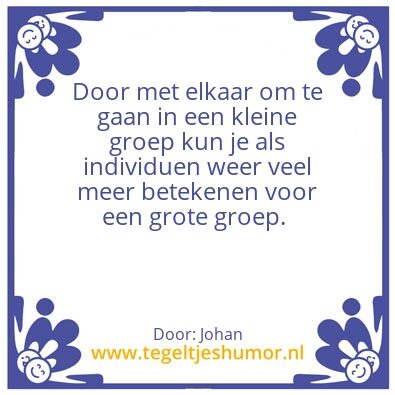 Tegeltje: Wijsheid