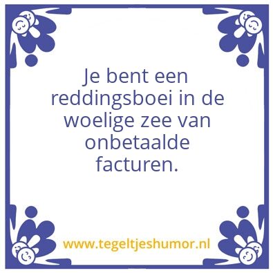 Tegeltje: Voor Jose