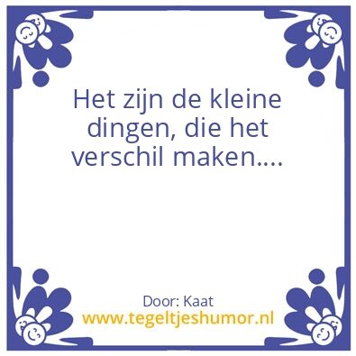 Tegeltje: Geluk