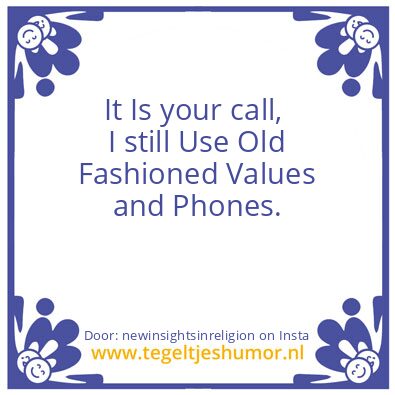 Tegeltje: This Is Your Calling Too.