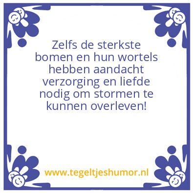 Tegeltje: Familie