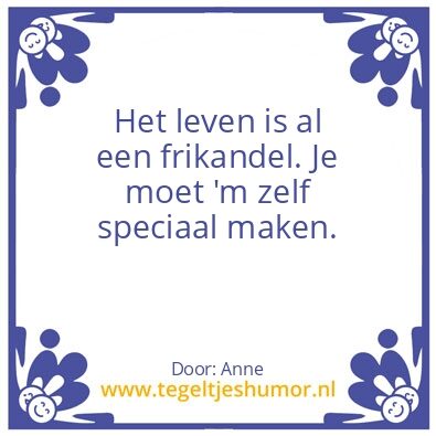 Tegeltje: Frikandelspeciaal
