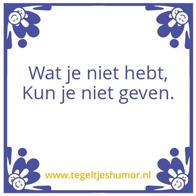 Tegeltje: Wijsheid