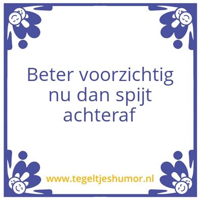 Tegeltje: Rutte