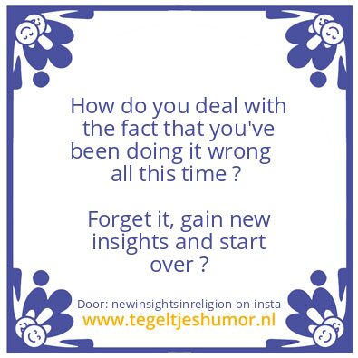 Tegeltje: bend the laws of nature ?