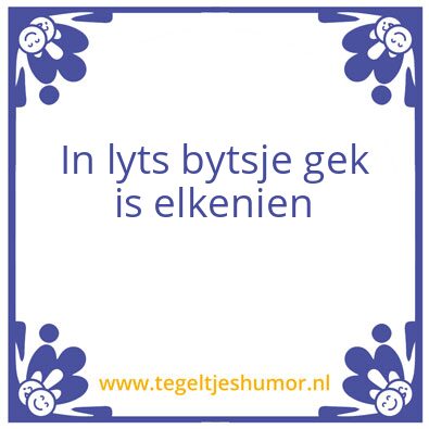 Tegeltje: Floor