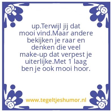 Tegeltje: BITCH 3