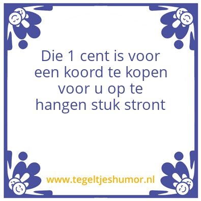 Tegeltje: JR