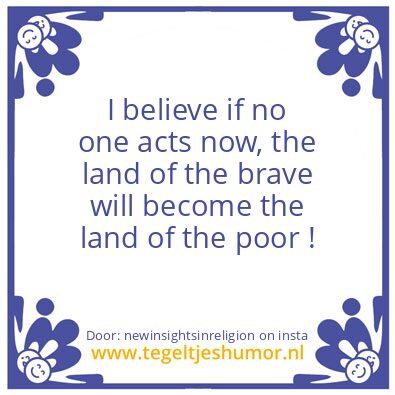 Tegeltje: The land of the poor !